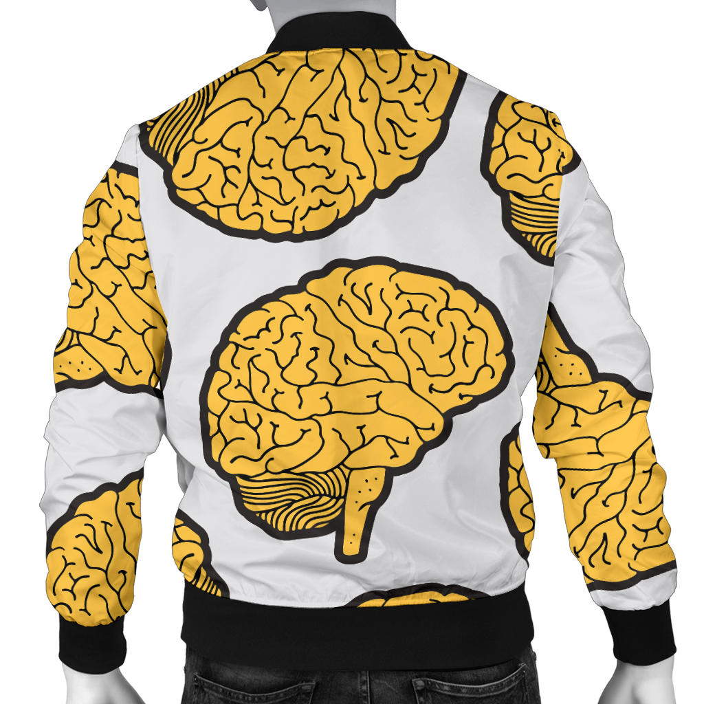 Psychology Pattern Print Design A01 Men Bomber Jacket