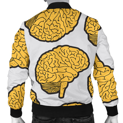 Psychology Pattern Print Design A01 Men Bomber Jacket