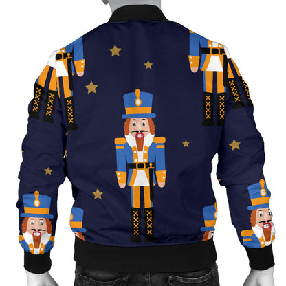 Nutcracker Pattern Print Design A04 Men Bomber Jacket