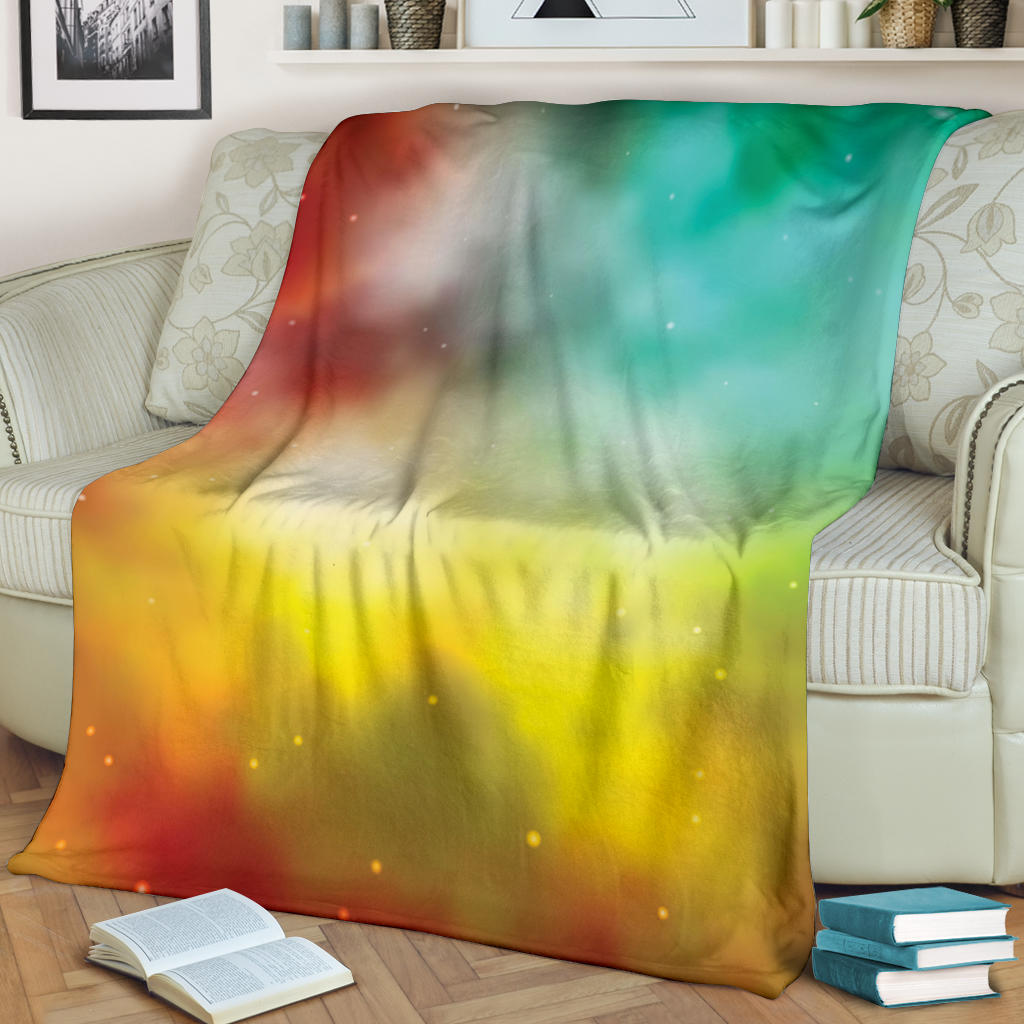 Nebula Pattern Print Design A04 Premium Blanket