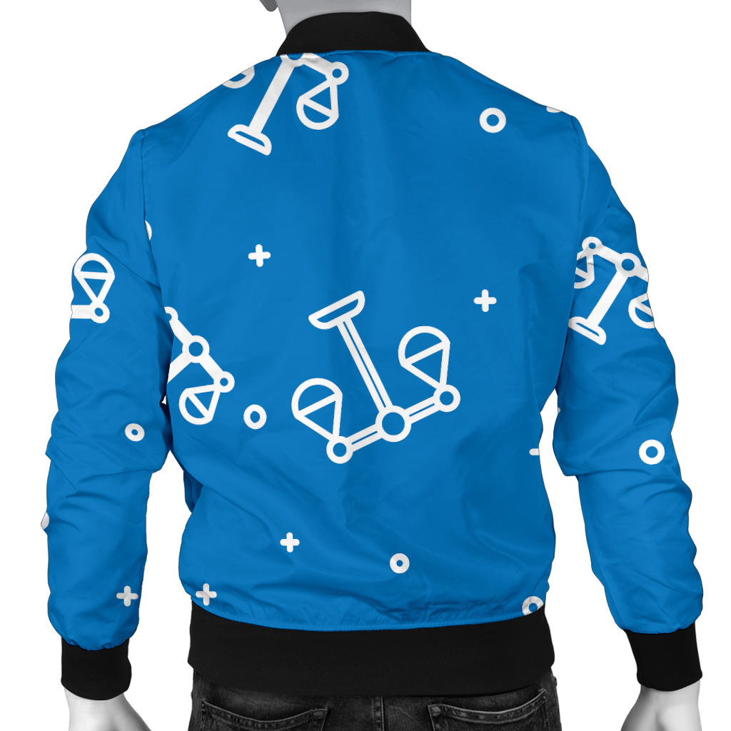 Libra Pattern Print Design 05 Men Bomber Jacket
