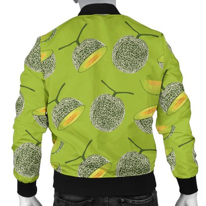 Cantaloupe Pattern Print Design 03 Men Bomber Jacket