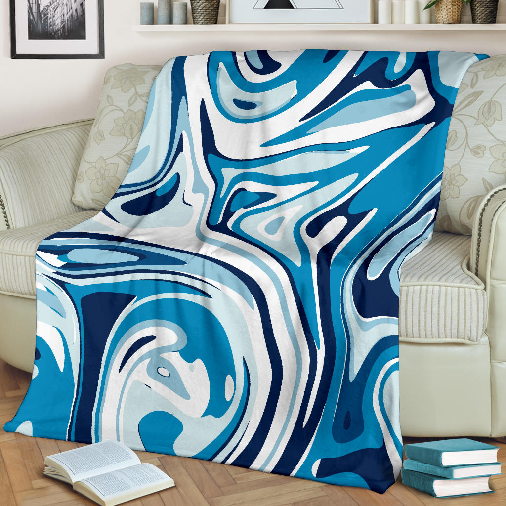 Liquid Pattern Print Design 05 Premium Blanket