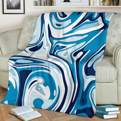 Liquid Pattern Print Design 05 Premium Blanket