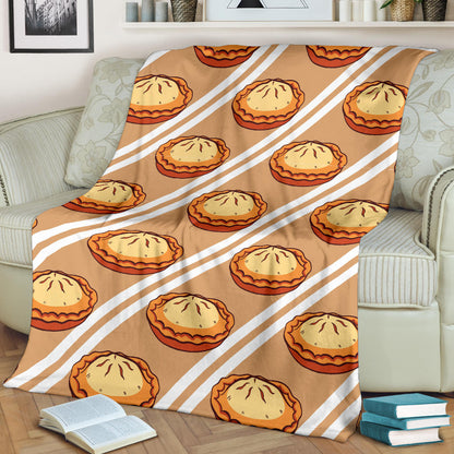 Pie Pattern Print Design A02 Premium Blanket