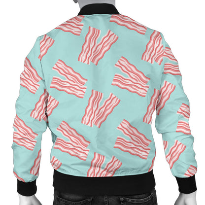 Bacon Pattern Print Design 04 Men Bomber Jacket