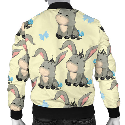 Donkey Baby Pattern Print Design 02 Men Bomber Jacket