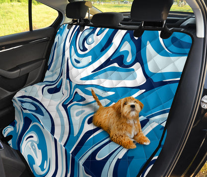 Liquid Pattern Print Design 05 Rear Dog Car Seat Cover Hammock