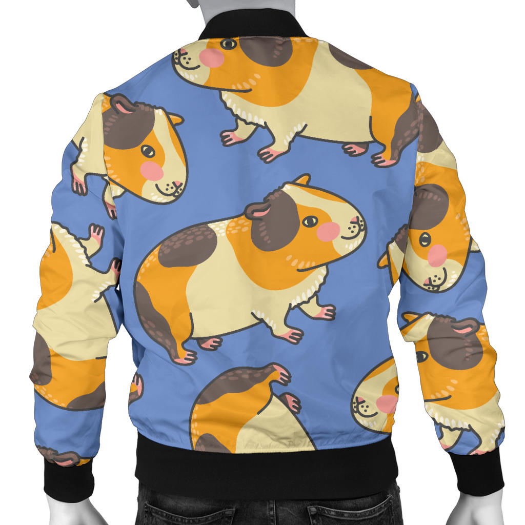 Guinea Pig Pattern Print Design 01 Men Bomber Jacket