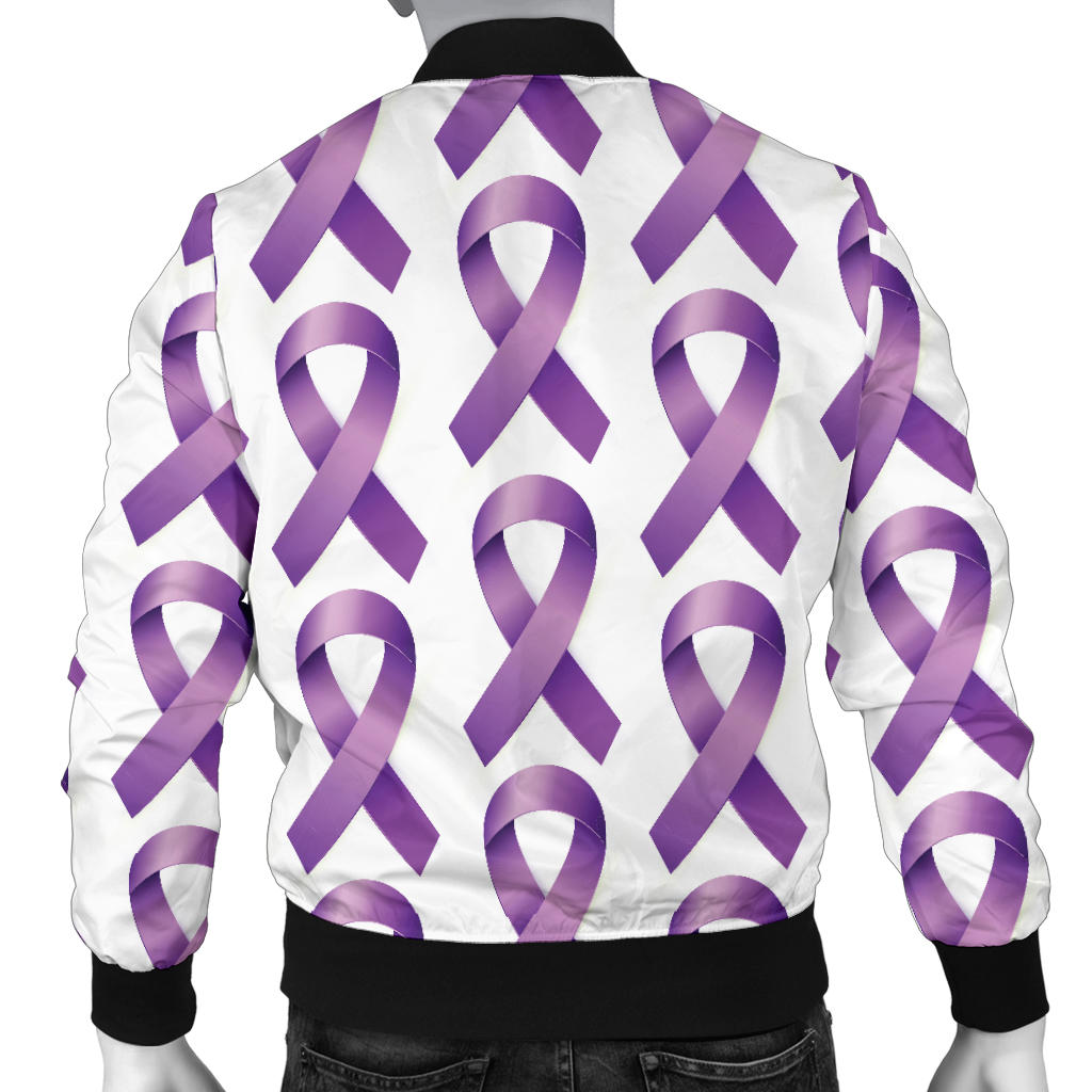 Pancreatic cancer Pattern Print Design A01 Men Bomber Jacket