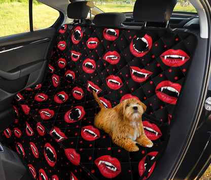 Halloween Pattern Print Design 01 Rear Dog Car Seat Cover Hammock