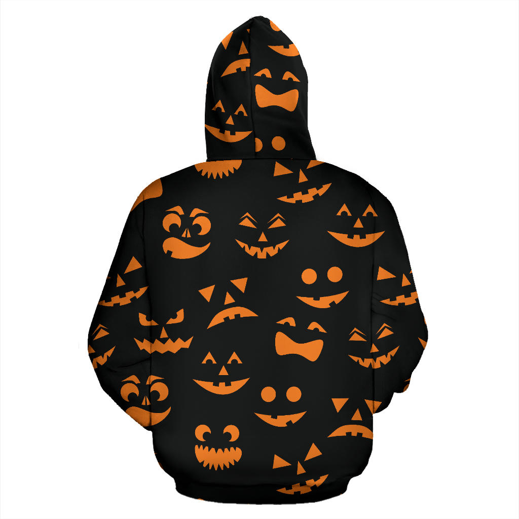 Halloween Pattern Print Design 02 Pullover Hoodie