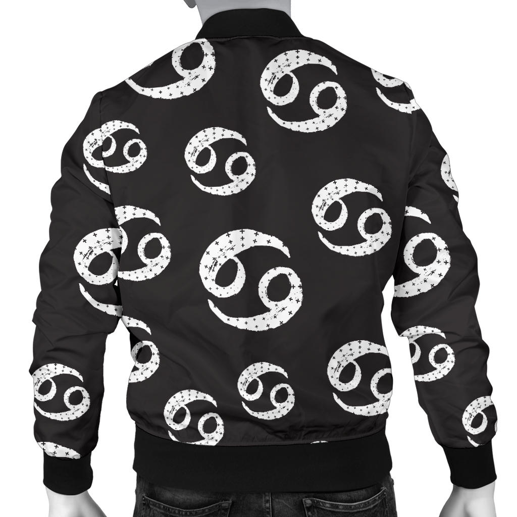 Cancer Zodiac Pattern Print Design 02 Men Bomber Jacket