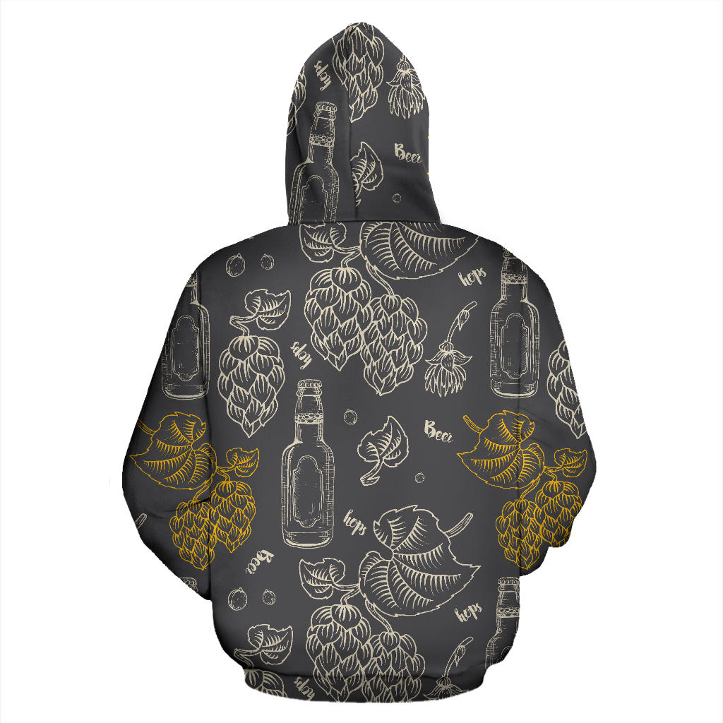 Hope Pattern Print Design 01 Pullover Hoodie