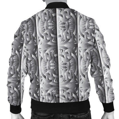 Celtic Pattern Print Design 03 Men Bomber Jacket
