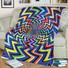 Optical illusion Pattern Print Design A02 Premium Blanket