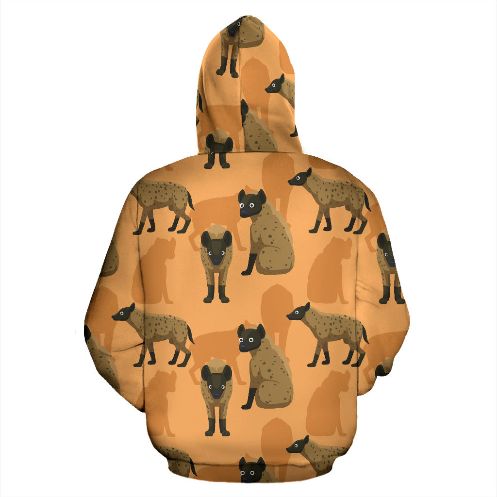 Hyena Pattern Print Design 01 Pullover Hoodie