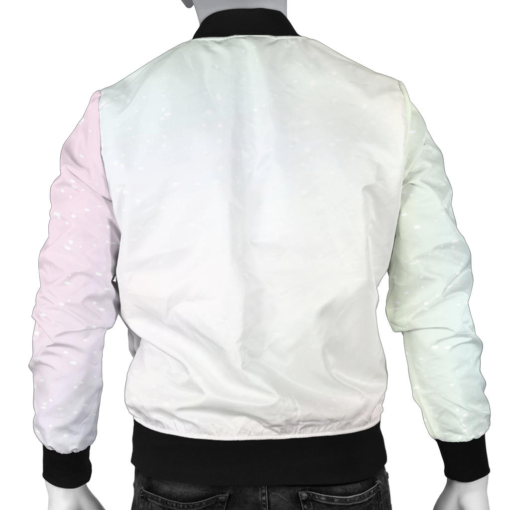 Nebula Pattern Print Design A02 Men Bomber Jacket