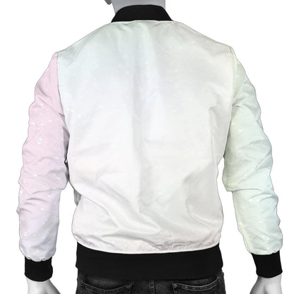 Nebula Pattern Print Design A02 Men Bomber Jacket