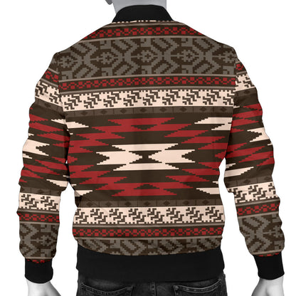 Native Pattern Print Design A03 Men Bomber Jacket