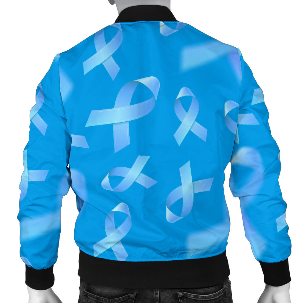 Prostate cancer Pattern Print Design A01 Men Bomber Jacket