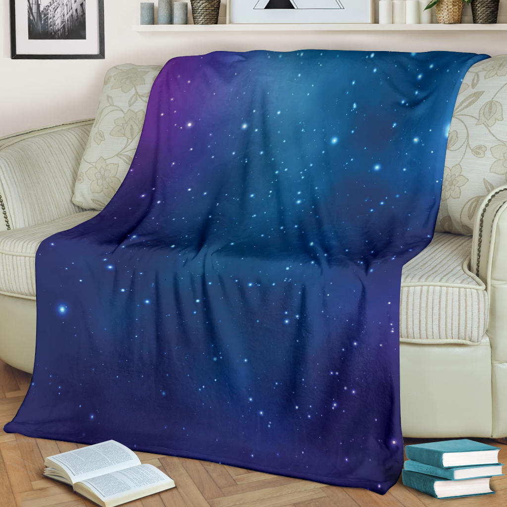 Nebula Pattern Print Design A01 Premium Blanket