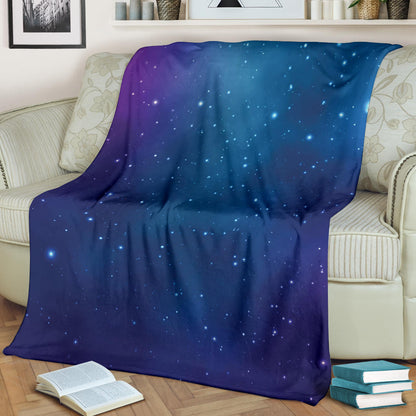 Nebula Pattern Print Design A01 Premium Blanket