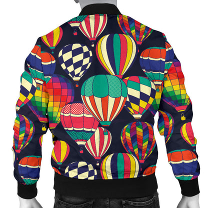 Ballon Pattern Print Design 02 Men Bomber Jacket