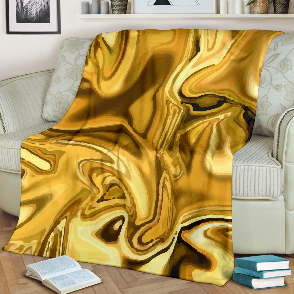 Liquid Pattern Print Design 03 Premium Blanket