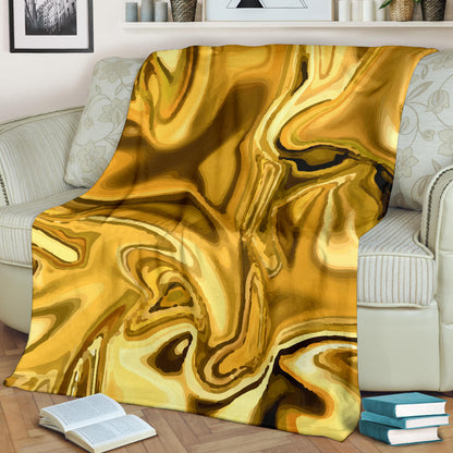 Liquid Pattern Print Design 03 Premium Blanket
