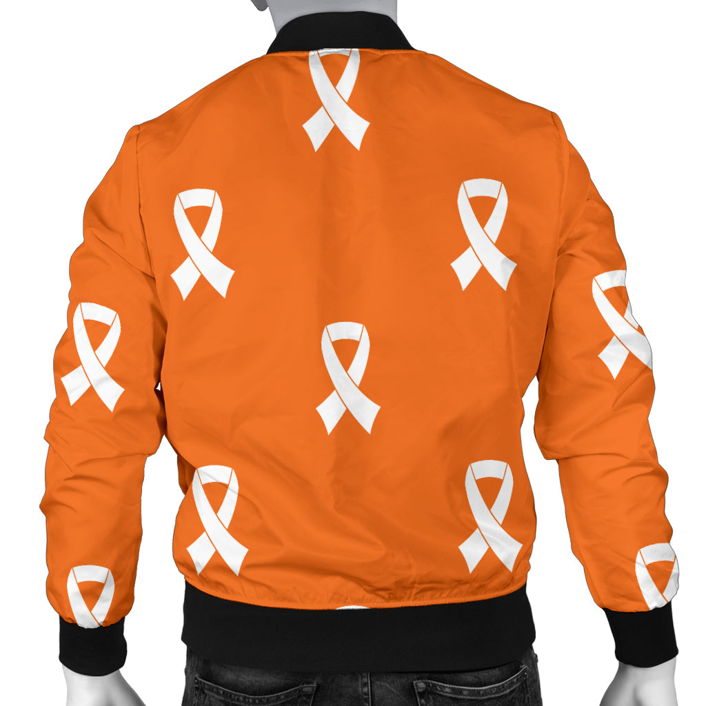 Appendix cancer Pattern Print Design 01 Men Bomber Jacket