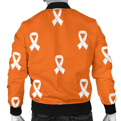 Appendix cancer Pattern Print Design 01 Men Bomber Jacket