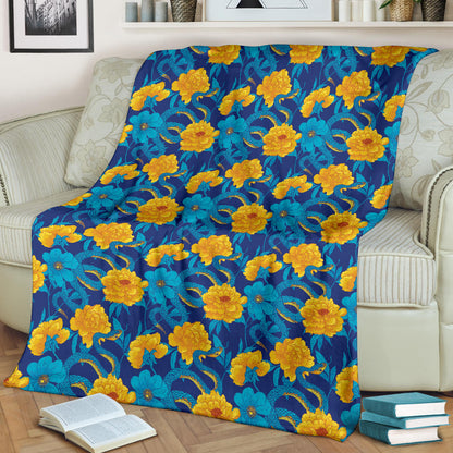 Boa Pattern Print Design 01 Premium Blanket
