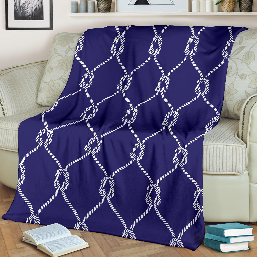 Rope Pattern Print Design A03 Premium Blanket