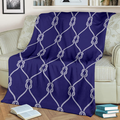 Rope Pattern Print Design A03 Premium Blanket
