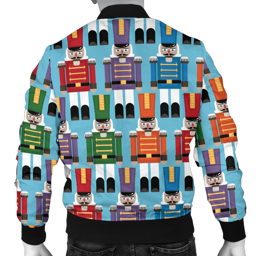 Nutcracker Pattern Print Design A02 Men Bomber Jacket