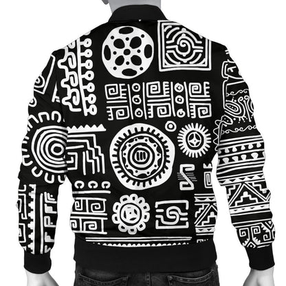 Polynesian Pattern Print Design A02 Men Bomber Jacket