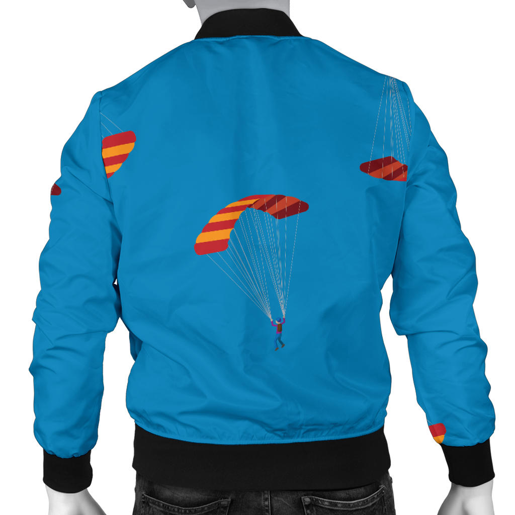 Paratrooper Pattern Print Design A01 Men Bomber Jacket