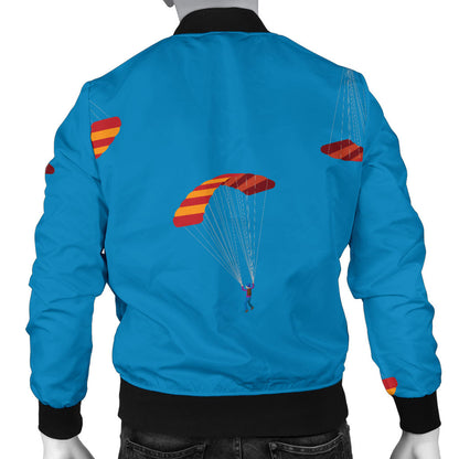 Paratrooper Pattern Print Design A01 Men Bomber Jacket