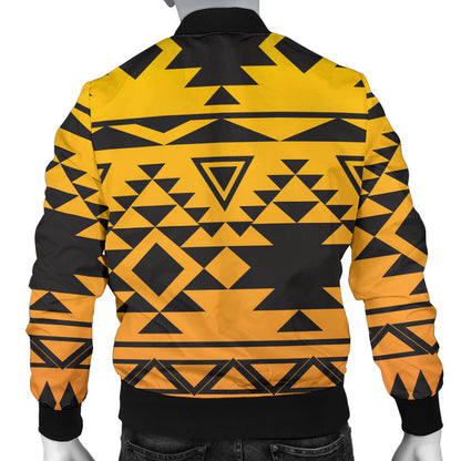 Rastafarian Pattern Print Design A04 Men Bomber Jacket