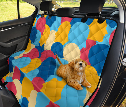 Psychology Pattern Print Design A02 Rear Dog Car Seat Cover Hammock
