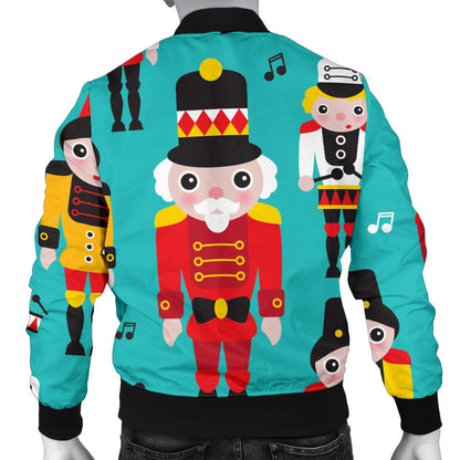 Nutcracker Pattern Print Design A03 Men Bomber Jacket