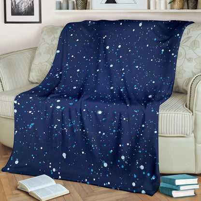 Night sky Pattern Print Design A03 Premium Blanket
