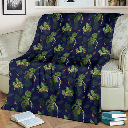 Boa Pattern Print Design 02 Premium Blanket