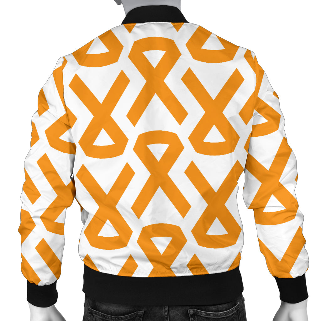 Appendix cancer Pattern Print Design 02 Men Bomber Jacket