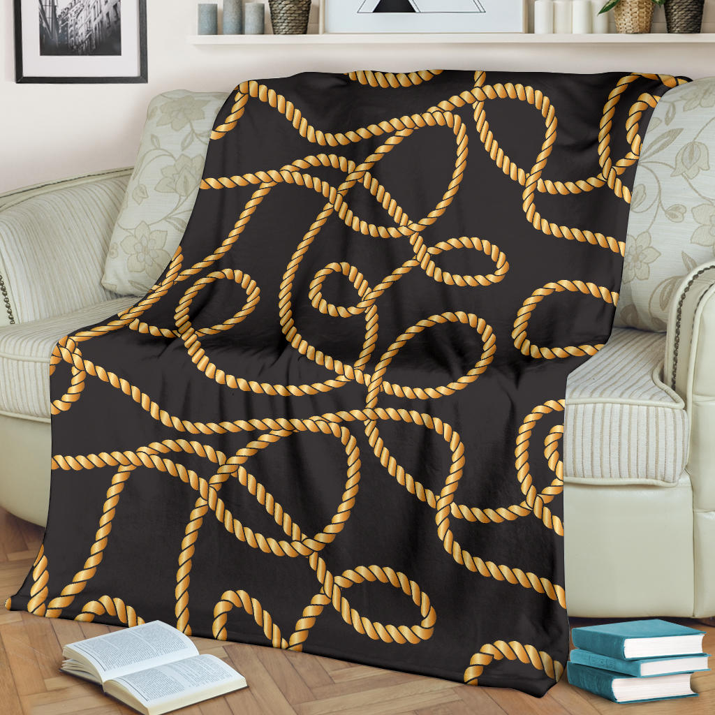 Rope Pattern Print Design A04 Premium Blanket