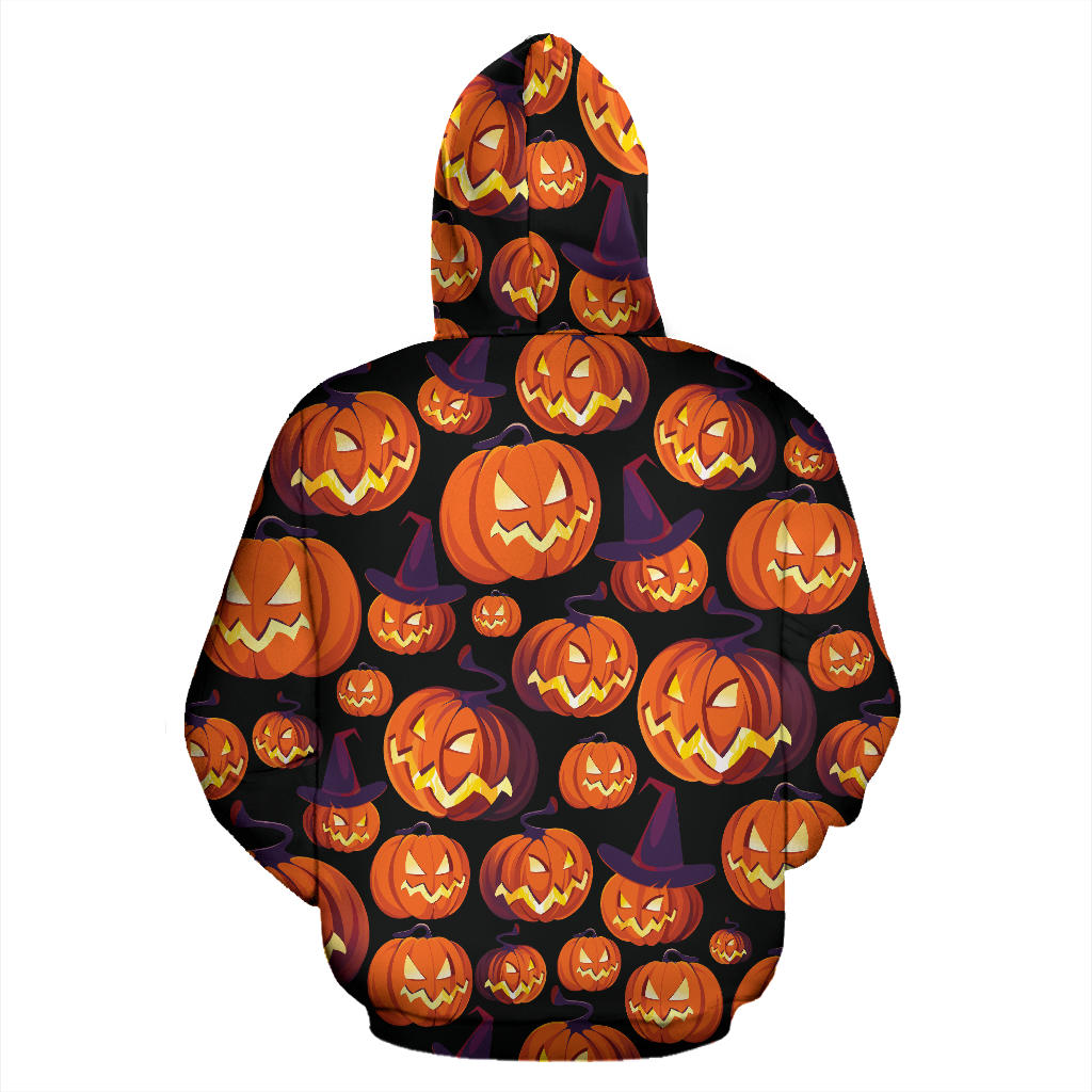 Halloween Pattern Print Design 04 Pullover Hoodie