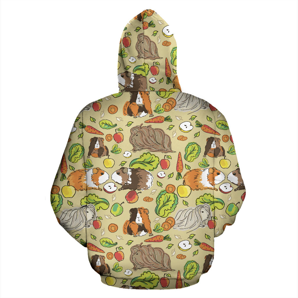 Guinea Pig Pattern Print Design 02 Pullover Hoodie