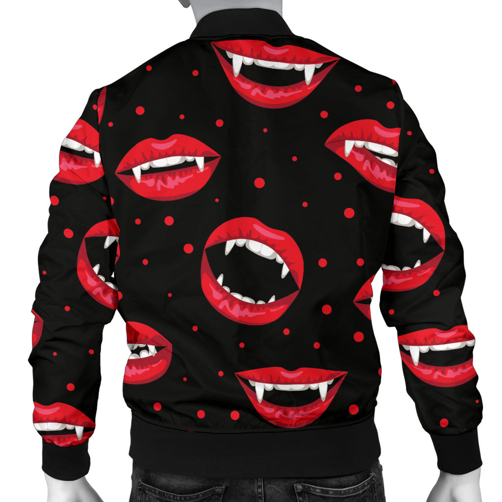 Halloween Pattern Print Design 01 Men Bomber Jacket