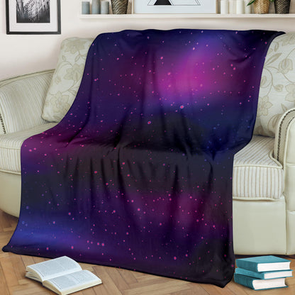 Night sky Pattern Print Design A04 Premium Blanket